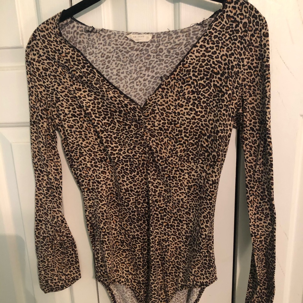 Cheetah body suit